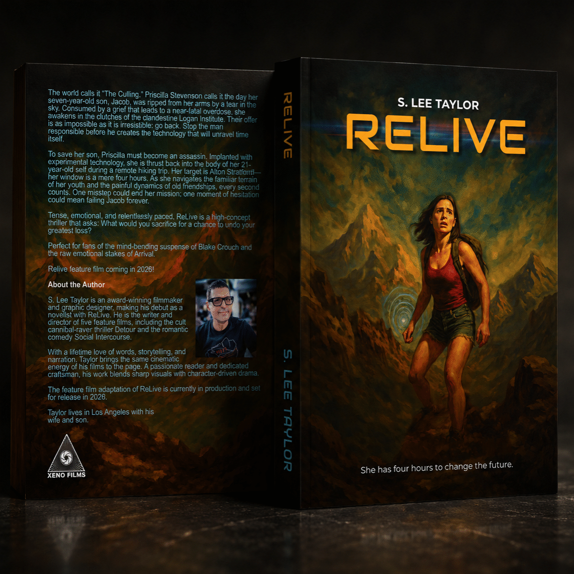 relive book mock up